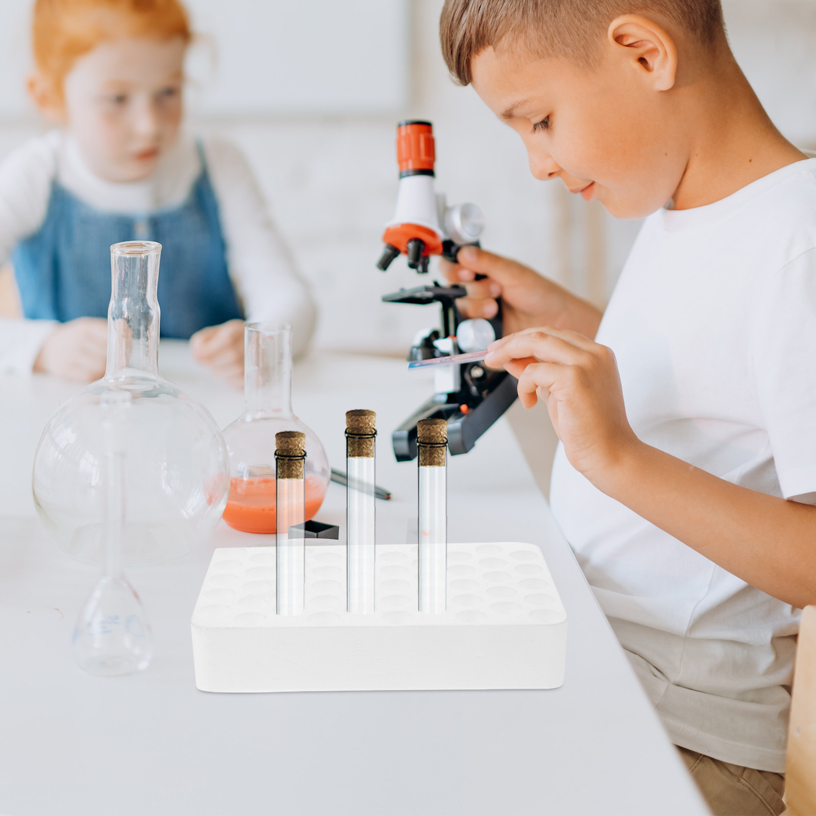 Laboratory Centrifuge - حامل أنابيب الطرد المركزي بقاعدة رغوية،