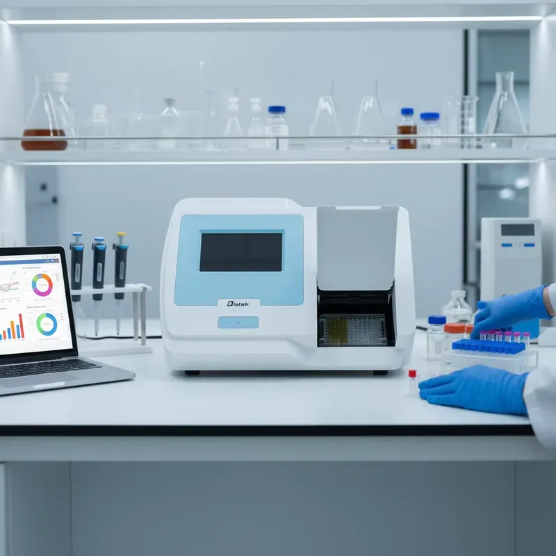 قارئ الألواح الدقيقة DR-200Bc  - مراجعة Medical Lab Diagnostics وسعره