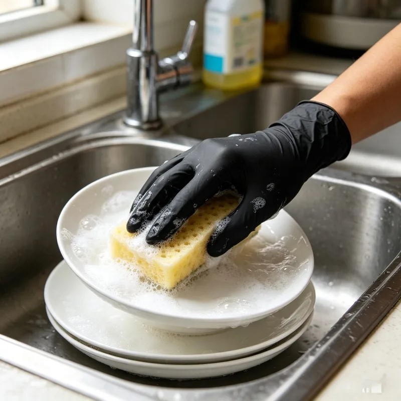 20/60/100 قطعة قفازات نتريل سو - مراجعة Disposable Gloves Nitrile وسعره
