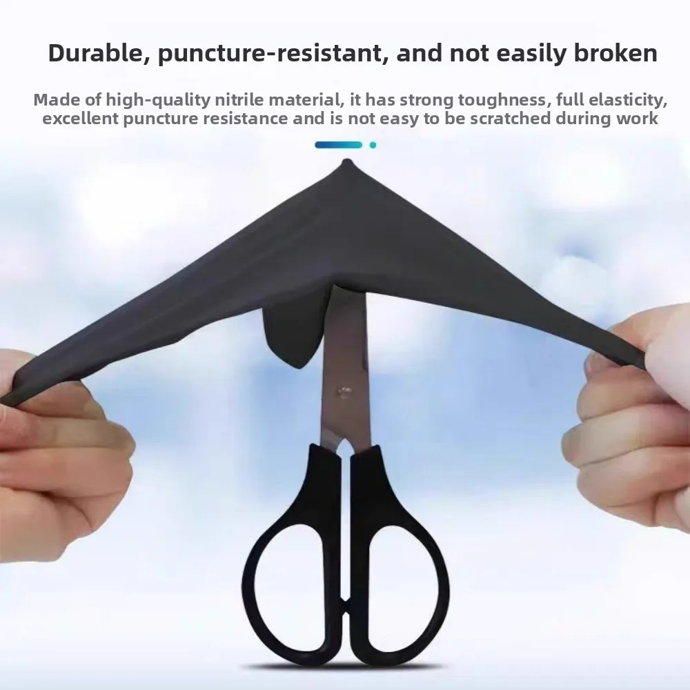 قفازات نيتريل مركبة للاستخدام  - مراجعة Disposable Gloves Nitrile وسعره